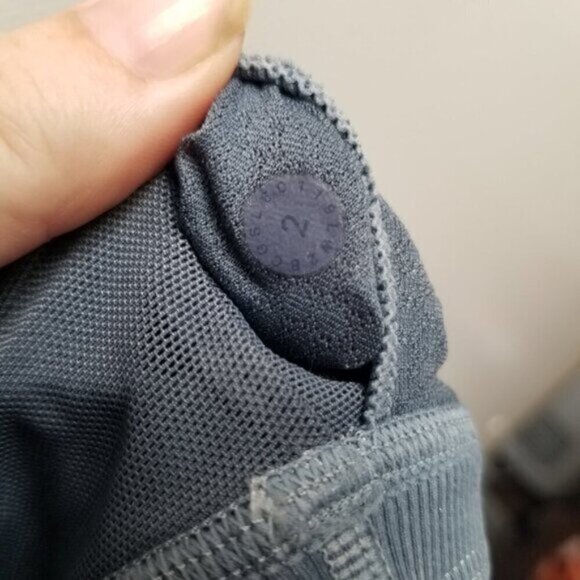 Lululemon Free To Be Bra *Long Line Rib Snow Wash Washed Moon Blue 2 - Picture 5 of 11